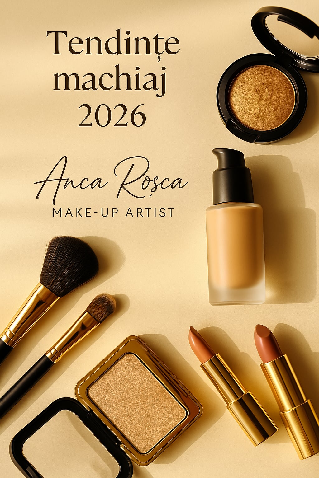 Tendințe machiaj 2026 | Anca Roșca – Make-up Artist Timișoara